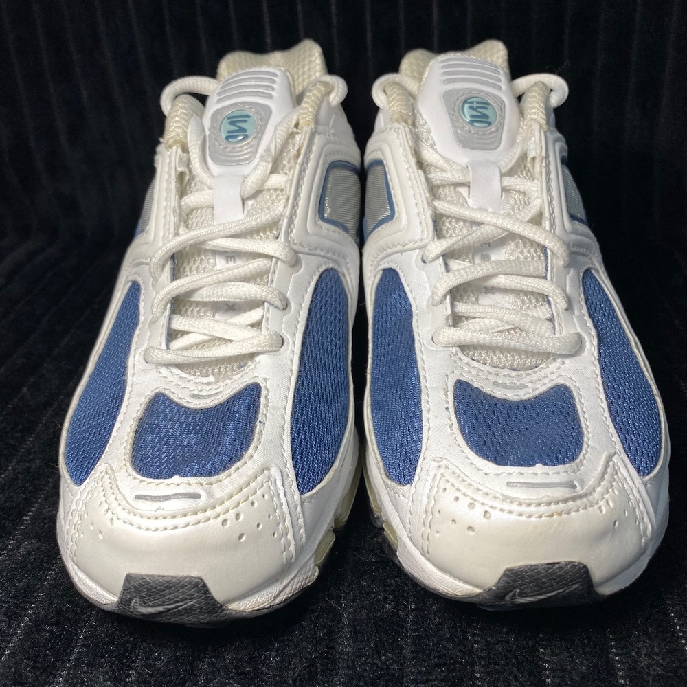 Nike Shox Shoes Women's 6.5 Athletic Running Shoes - Blue & White 2003 Rare